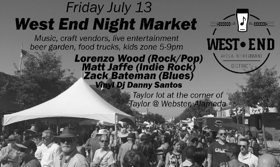 West End Night Market and 2nd Friday Art Walk