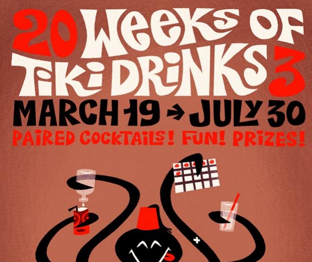 20 Weeks of Tiki Drinks at Forbidden Island