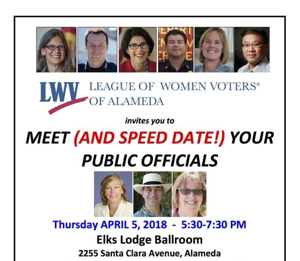 Speed Date Your public Officials!